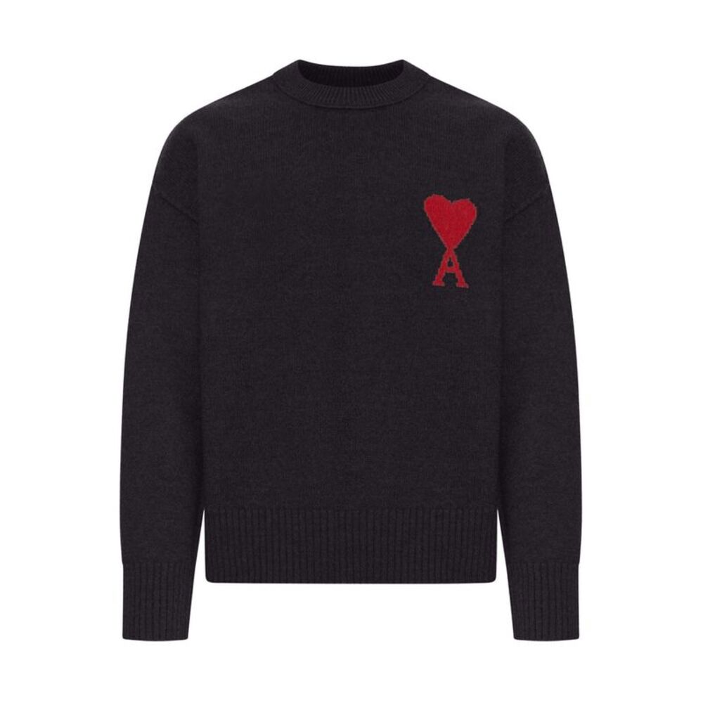 Ami Paris Men Ami De Coeur Wool Sweater